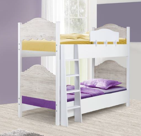 تخت دوطبقه چوبی نرگس D125